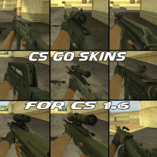 CS GO Skins Pack For CS 1.6 - Update #1