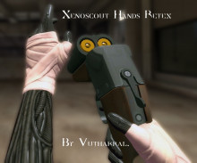 Xenomorph Hands Retexture for the Scout