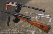 Suomi M/31 + "Korsu"