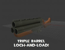 triple barrel loch and load