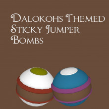 Dalokohs Themed Sticky Jumper Bombs