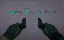 Green Tactical Gloves (Not Really Tactical)