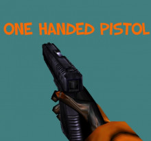 One handed Pistol