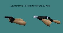 Counter-Strike 1.6 hands (HL:LD)