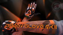 Asiimov Glove MK II