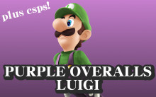Luigi with Purple Overalls (SSB64)