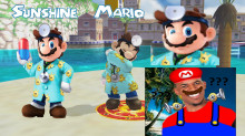 Sunshine Mario New Csps