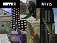 CS GO Gamma Doppler Knife Pack