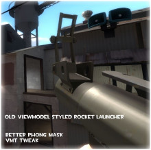 Old Viewmodel Style Rocket Launcher