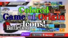 Colored Game of Origin Icons
