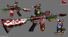 HK-416 Merry Christmas