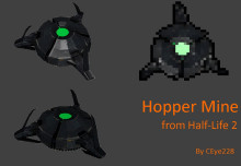 Hopper Mine from Half-Life 2