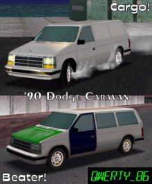 '90 Dodge Caravan Beater and Cargo Vans