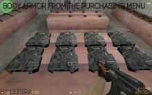 Body armor from the purchasing menu