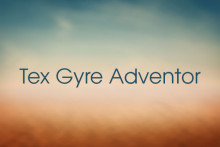 TeX Gyre Adventor Font