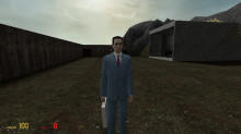 HL:A GMan (HL2 Default Briefcase) [Half-Life 2] [Mods]