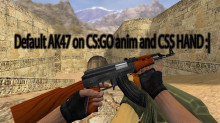 Default AK47 with CSS Arm