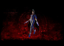 Blue Bayonetta + Panther Within