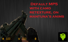 Mp5 Camo Retexture On ManTuna's anims