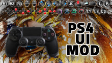 PS4 DualShock UI