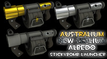 Aus/Zeal/Albedo Stickybomb Launcher