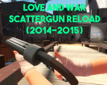 Scout's Love and War Scattergun Reload