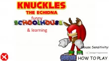(ALPHA)Knuckles the echidna funny schoolhouse