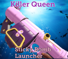 Killer Queen Sticky bomb launcher