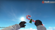 Candy Cane Knife for Terrorist Knife