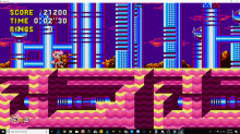 Sonic CD Pink Edition
