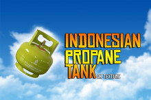 Indonesian Propane Tank