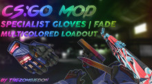 [CS:GO Mod] Specialist Gloves Fade (Multicolored)