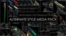 vertthrasher's HD Weps - Alternate Style Mega Pack