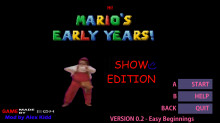 Mario's Early Years Show Edition