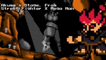 Akuma's Stage (Street Fighter X Mega Man)
