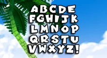 Full SHINE! Alphabet Textures
