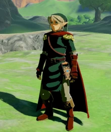 OoT Link's Face and Hero of Hylia Tunic