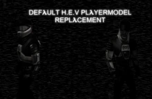Default H.E.V PlayerModel Replacement
