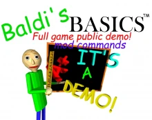 Baldi's Basics public demo mod commands