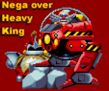 Eggman Nega over Heavy King