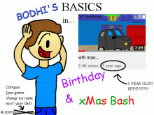 Bodhi's Basics Birthday and X-Mas Bash