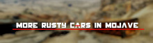 More rusty cars in Mojave