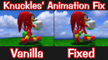 Knuckles' Animation Fix