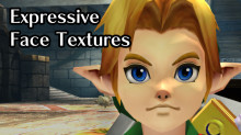 Expressive Face Textures for Link