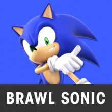 Smash 3C Brawl Sonic