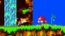 Knuckles and Tails Super Peelout