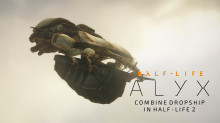 Half-Life: Alyx Combine Dropship in Half-Life 2