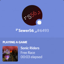Discord Rich Presence for Sonic Riders