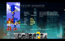 Sonic Advanced - Sonic Over SoR3-Skate