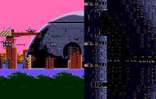 Death egg at sunrise + monochrome death egg zone